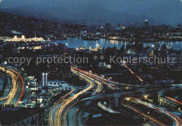 72339670 Genova Genua Liguria Panorama Notturno Nachtaufnahme Genova - Altri & Non Classificati