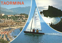 72339668 Taormina Sizilien Nel Suo Splendore Segelbot Taormina - Altri & Non Classificati