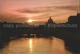 72339660 Roma Rom Tramonto Sul Tevere Sonnenuntergang Am Tiber Firenze - Altri & Non Classificati