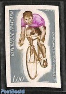 France 1972 WC Cycling 1v, Imperforated, Mint NH, Sport - Cycling - Sport (other And Mixed) - Neufs