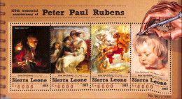 Sierra Leone 2015 Peter Paul Rubens, Mint NH, Nature - Horses - Art - Paintings - Rubens - Sonstige & Ohne Zuordnung