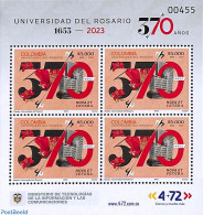 Colombia 2023 Rosario University S/s, Mint NH, Science - Education - Colombia