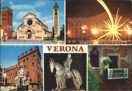 72339624 Verona Veneto Basilica Palazzo Del Governo Skulptur Heilige Stern Veron - Altri & Non Classificati
