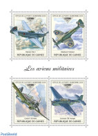 Guinea, Republic 2018 Military Planes, Mint NH, Transport - Aircraft & Aviation - Vliegtuigen