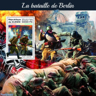 Guinea, Republic 2018 The Battle Of Berlin, Mint NH, History - Various - Militarism - World War II - Weapons - Militaria