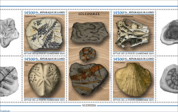 Guinea, Republic 2023 Fossils, Mint NH, Nature - Prehistory - Sonstige & Ohne Zuordnung