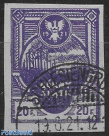 Poland 1921 Stamp Out Of Set. 1 V., Used Or CTO - Used Stamps