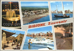 72339603 Bibione Teilansichten Springbrunnen Strand Segelboot Leuchtturm Bibione - Altri & Non Classificati