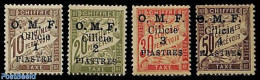 Türkiye 1921 Cilicie, Postage Due 4v, Unused (hinged) - Other & Unclassified