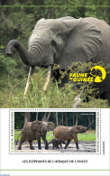 Guinea, Republic 2023 Elephants, Mint NH, Nature - Elephants - Other & Unclassified