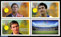 Tajikistan 2022 Olympic Winners 3v+tab [+], Mint NH, Sport - Olympic Games - Tagikistan
