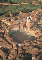 72339580 Siena Piazza Del Campo E Palazzo Comunale Veduta Aerea Siena - Altri & Non Classificati
