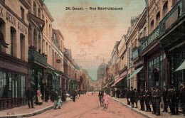 59 Nord - CPA - DOUAI - Rue St Saint Jacques - 1908 - - Douai