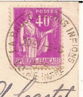 19J8 --- 44 LA BAULE INFORMATIONS A5 Paix Gérance Gratuite - Manual Postmarks