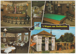 Stellendam - Café-Restaurant 't Wapen Van Stellendam', Voorstraat 2  (Nederland/Holland) - O.a.:In- & Exterieur, Biljart - Autres & Non Classés