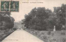 54 LUNEVILLE LES BOSQUETS ET LE CHÂTEAU - Luneville