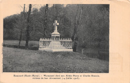 52 RIAUCOURT MONUMENT ABBES PIERRE - Sonstige & Ohne Zuordnung