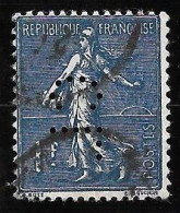1 04	26	04	N°	205	Perforé	-	CL 205	-	CREDIT LYONNAIS - Used Stamps