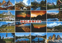 72338906 Dolomiten Gebirgspanorama Sonnenuntergang Bergwelt Bergsee Firenze - Autres & Non Classés