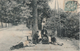 SURESNES  Expèrience De Télégraphie Militaire - Suresnes