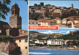 72338890 Castiglione Della Pescaia Teilansichten Strand Kirche Castiglione Della - Autres & Non Classés