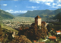 72338886 Meran Merano Schloss Tirol Und Brunnenburg Alpenpanorama Meran Merano - Autres & Non Classés
