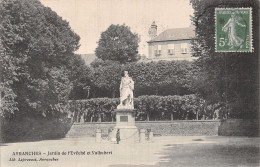 50 AVRANCHES JARDIN DE L EVECHE ET VALHUBERT - Avranches