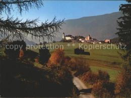 72338875 Lajen Bozen Ansicht Vom Waldrand Aus Herbststimmung Lajen Bozen - Autres & Non Classés