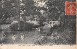 51 CHALONS SUR MARNE LE CANAL ET LE SIPHON - Châlons-sur-Marne