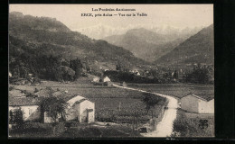 CPA Erce Près Aulus, Vue Sur La Vallée  - Other & Unclassified