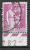 1 04	26	07	N°	281	Perforé	-	CL 205	-	CREDIT LYONNAIS - Used Stamps