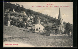 CPA Renaude, Près Mas-d`Azil, Eglise Et Chemin De Croix  - Autres & Non Classés