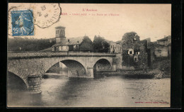 CPA Varilhes, Le Pont Et L`Eglise  - Varilhes