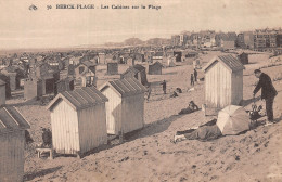 62 BERCK PLAGE LA PLAGE LES CABINES - Berck