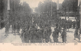 75 PARIS FETE DE LA VICTOIRE 1914 MILITARIA - Arc De Triomphe