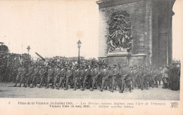 75 PARIS FETE DE LA VICTOIRE 1914 MILITARIA - Arc De Triomphe