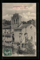 CPA St. Girons, Eglise St-Vallier  - Saint Girons