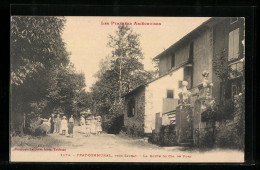 CPA Prat-Communal, La Route Du Col De Port  - Autres & Non Classés