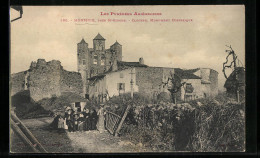 CPA Montjoie, Pres St-Girons, Clocher, Monument Historique  - Saint Girons