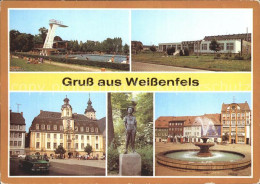 72338746 Weissenfels Saale Freibad Gaststaette Kosmos Rathaus Schusterjunge Stat - Weissenfels