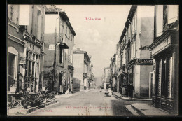 CPA Mazères, La Grand`Rue  - Other & Unclassified