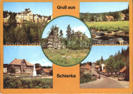 72338726 Schierke Harz FDGB Erholungsheim Bode Schnarcherklippen Kurpark Kirchbe - Schierke
