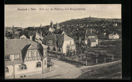 AK Arnstadt I. Thür., Blick Auf Alteburg Und Berggartenweg  - Arnstadt