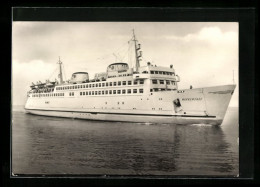 AK Fährschiff Warnemünde Auf See  - Autres & Non Classés