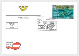 AUSTRIA 2024 Europa CEPT. Underwater Fauna & Flora - Fine Stamp FDC - Ongebruikt