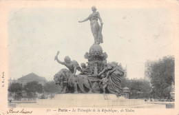 75 PARIS LE TRIOMPHE DE LA REPUBLIQUE - Multi-vues, Vues Panoramiques
