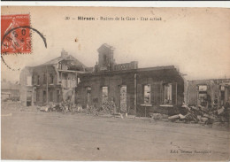 HIRSON  Ruines De La Gare - Hirson