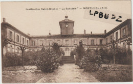 CPA - 01 - MONTLUEL - Institution Saint Michel - LA SAULSAIE - Vers 1930 - Non Classificati