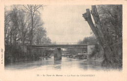 94 CHAMPIGNY LE PONT - Champigny Sur Marne