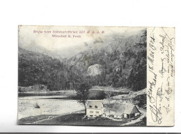 CPA GRUSS VOM SCHIESSROTHRIED En 1904! (voir Timbre) - Other & Unclassified